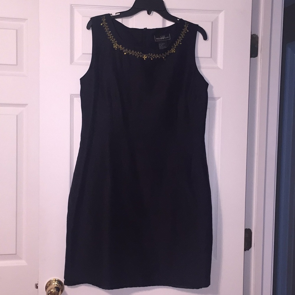 Black Silk Dress